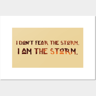 I am the storm Posters and Art